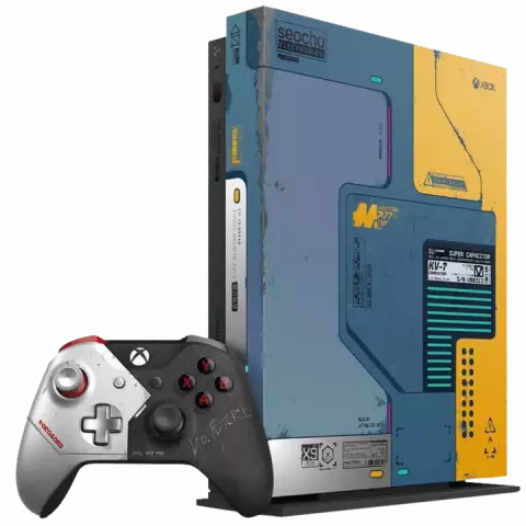 کنسول بازی ایکس باکس وان ایکس (XBOX ONE X CYBERPUNK 2077 LIMITED EDITION) مایکروسافت ظرفیت 1 ترابایت