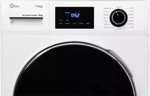 ماشین لباسشویی اتومات 8 کیلوگرم جی پلاس مدل K844W