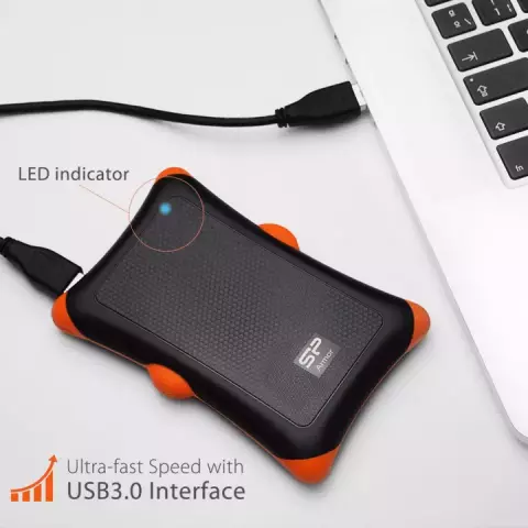 هارد اکسترنال 2 ترابایت Silicon Power مدل Armor A30