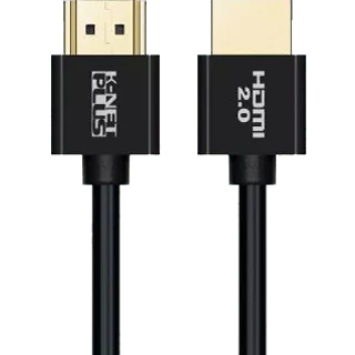 کابل 1.8 متری K-NET PLUS HDMI 2.0 مدل SUPER SLIM