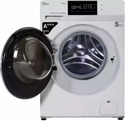 ماشین لباسشویی اتومات 10.5 کیلوگرم جی پلاس مدل KD1049S