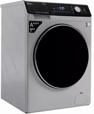ماشین لباسشویی اتومات 10.5 کیلوگرم جی پلاس مدل KD1048S