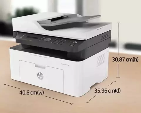 پرینتر چهار کاره لیزری HP مدل LASER MFP 137FNW