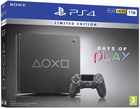 کنسول بازی SONY پلی استیشن 4 اسلیم (PS4 SLIM DAYS OF PLAY LIMITED EDITION) سونی ظرفیت 1 ترابایت