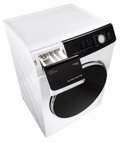 ماشین لباسشویی اتومات 8 کیلوگرم جی پلاس مدل K846W