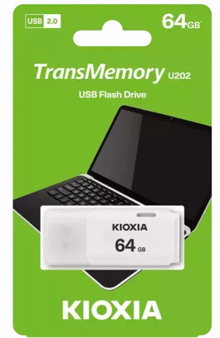 فلش مموری 64 گیگابایت توشیبا (KIOXIA) مدل U202