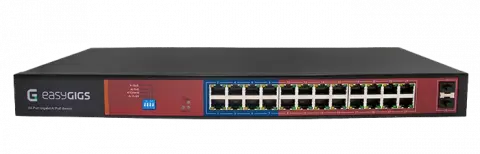 سوییچ 24 پورت easygigs مدل SWU-1401-26GPS