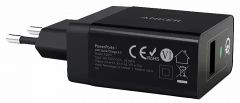 شارژر دیواری ANKER مدل POWERPORT PLUS 1 A2013L11
