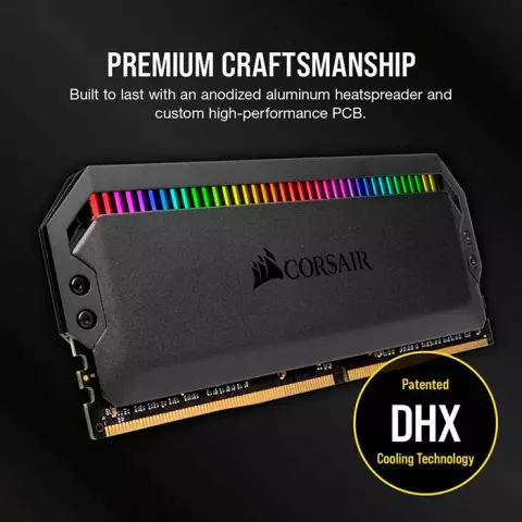 رم دسکتاپ (32GB*2) 64 گیگابایت Corsair مدل DOMINATOR PLATINUM RGB DDR5 5600MHz