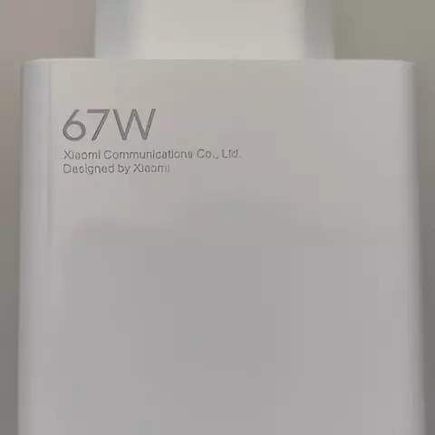 شارژر دیواری 67 وات Xiaomi به همراه کابل Type-C