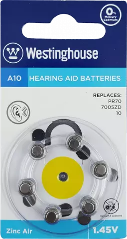 باتری سمعک WESTINGHOUSE مدل HEARING AID A10
