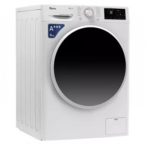ماشین لباسشویی اتومات 8 کیلوگرم جی پلاس مدل GWM-L807S