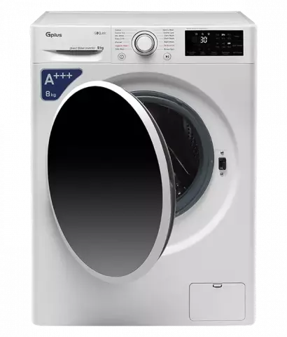 ماشین لباسشویی اتومات 8 کیلوگرم جی پلاس مدل GWM-L807S