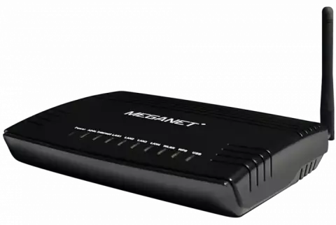مودم روتر ADSL2 PLUS بی سیم Meganet مدل F-18PLUS