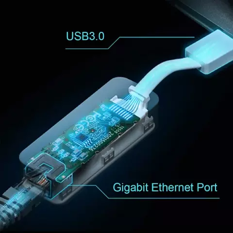 آداپتور USB 3.0 به RJ45 تی پی-لینک مدل UE300 V4