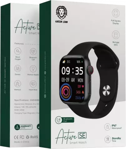 ساعت هوشمند  Green Lion مدل Active SE GNSW88