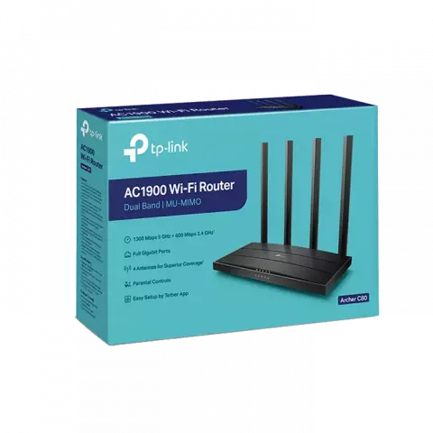 روتر شبکه  Tp-Link مدل  Archer C80