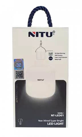 لامپ LED شارژری Nitu مدل NT-LED01