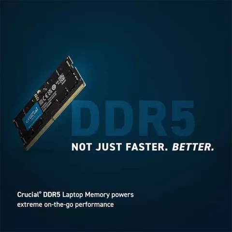 رم لپ تاپ 16 گیگابایت Crucial مدل CT16G48C40S5 DDR5 4800MHz