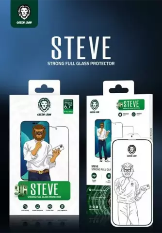 محافظ صفحه نمایش Green Lion مدل Steve مناسب برای iPhone 13 Pro Max / 14 Plus