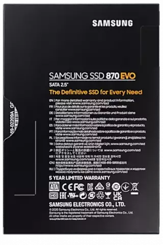 حافظه SSD اینترنال 4 ترابایت Samsung مدل  870 EVO