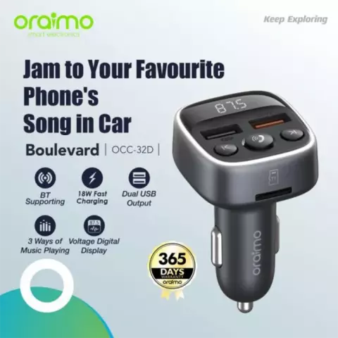 شارژر فندکی Oraimo مدل Boulevard OCC-32D