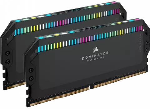 رم دسکتاپ (32GB*2) 64 گیگابایت Corsair مدل DOMINATOR PLATINUM RGB DDR5 5200MHz