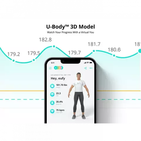 ترازو هوشمند eufy مدل Smart Scale P2 Pro T9149