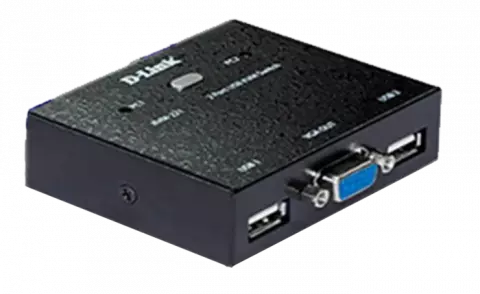 سوییچ 2 پورت D-LINK KVM مدل KVM-221