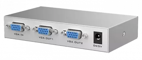 ویدیو اسپلیتر 2 پورت D-NET مدل VGA