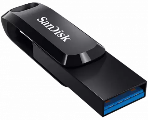 فلش مموری 64 گیگابایت Sandisk مدل  ULTRA DUAL DRIVE GO