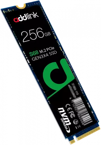 حافظه SSD اینترنال 256 گیگابایت Addlink مدل S68 NVMe M.2