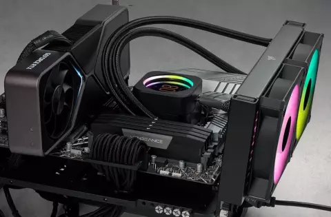 رم دسکتاپ (16GB*2) 32 گیگابایت Corsair مدل VENGEANCE DDR5 4800MHz