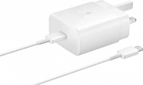 شارژر دیواری Samsung مدل EP-TA845 به همراه کابل Type-C