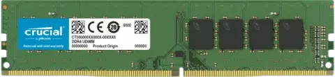 رم دسکتاپ (8GB*1) 8 گیگابایت Crucial مدل CT8G4DFRA32A DDR4 3200MHz