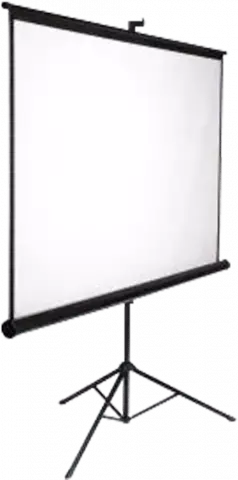 پرده نمایش پایه دار Screen Tripod سایز 150x150 سانتی متر
