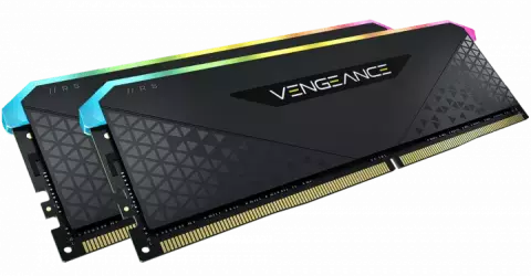 رم دسکتاپ (16GB*2) 32 گیگابایت Corsair مدل VENGEANCE RGB RS DDR4 3600MHz