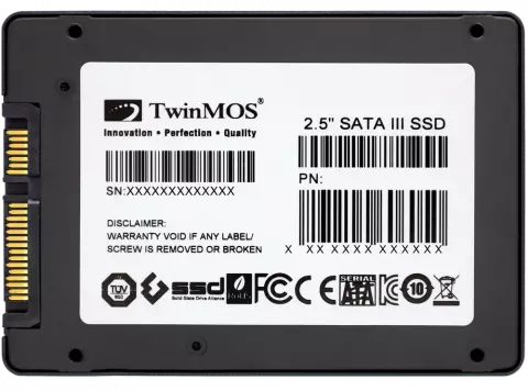 حافظه SSD اینترنال 128 گیگابایت TwinMOS مدل  H2 ULTRA