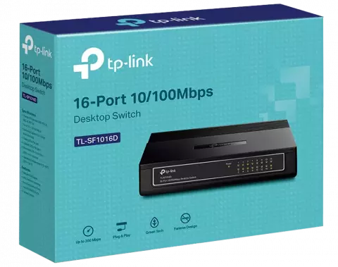 سوییچ 16 پورت Tp-Link مدل  TL-SF1016D