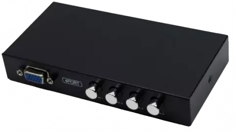 سوییچ 4 پورت D-NET VGA