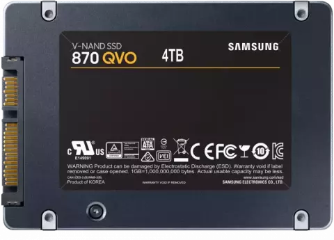 حافظه SSD اینترنال 4 ترابایت Samsung مدل  870 QVO