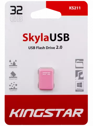 فلش مموری 32 گیگابایت KINGSTAR مدل Skyla KS211