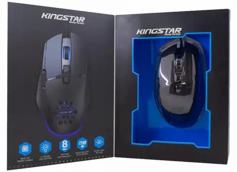موس سیمی گیمینگ KINGSTAR مدل KM360G