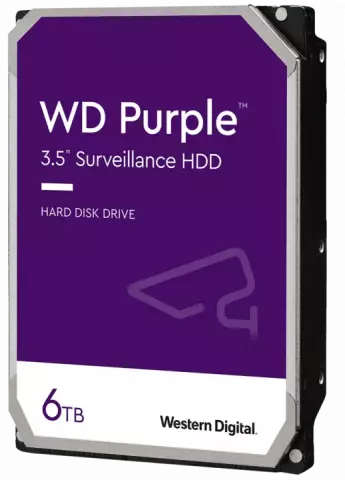 هارد اینترنال 6 ترابایت WD مدل Purple Surveillance WD62PURZ 
