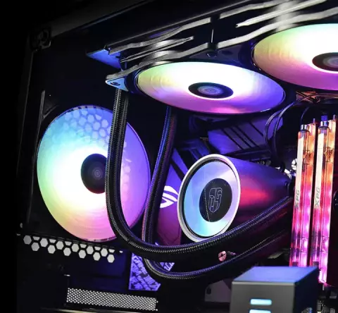 خنک کننده پردازنده  Deepcool مدل GAMER STORM CASTLE 240RGB V2