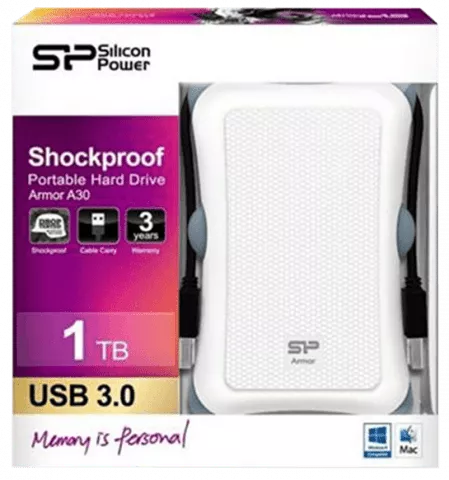 هارد اکسترنال 1 ترابایت Silicon Power مدل Armor A30