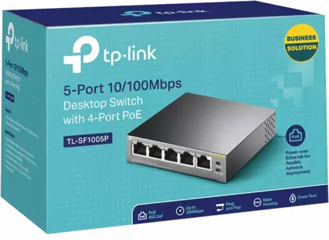 سوییچ 5 پورت Tp-Link مدل  TL-SF1005P
