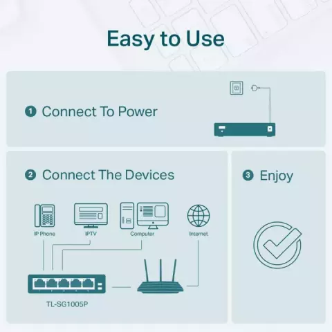 سوییچ 5 پورت Tp-Link مدل  TL-SF1005P