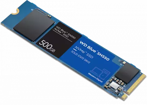 حافظه SSD اینترنال 500 گیگابایت WD مدل Blue SN550 NVME M.2