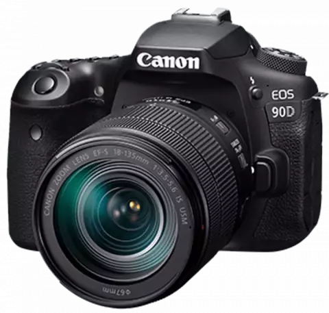 دوربین عکاسی Canon مدل EOS 90D با لنز 55-18 میلی متری